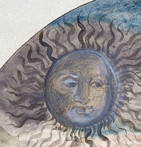 The Sun in The Sun and the Moon over the King and the Queen
