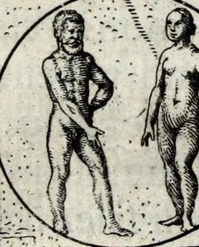 The King and the Queen in Fac ex mare & fœmina circulum, inde quadrangulum, hinc triangulum, fac circulum & habebis lap. Philosophorum