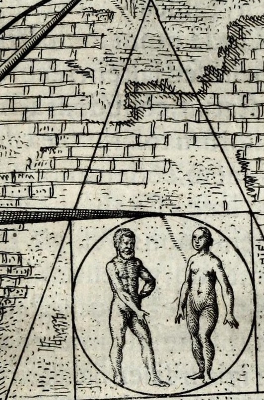 Geometry in Fac ex mare & fœmina circulum, inde quadrangulum, hinc triangulum, fac circulum & habebis lap. Philosophorum