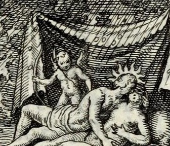 The Sun in Aurum pluit, dum nascitur Pallas Rhodi, & Sol concumbit Veneri