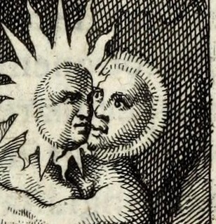 The Sun in In balneis concipitur, & in aëre nascitur, rubeus verò factus graditur super aquas