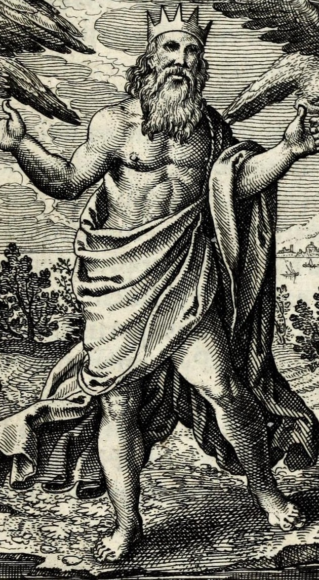 The Divine in Aquilæ duæ, una ab ortu, altera ab occasu conveniunt
