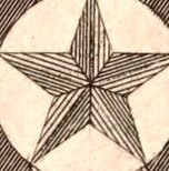 The Star in The Mosaic Pavement and the Blazing Star