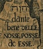 The Divine in Porta Amphitheatri Sapientiae Aeternae