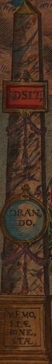 The Two Pillars in The engraved title of the Amphitheatrum Sapientiae Aeternae