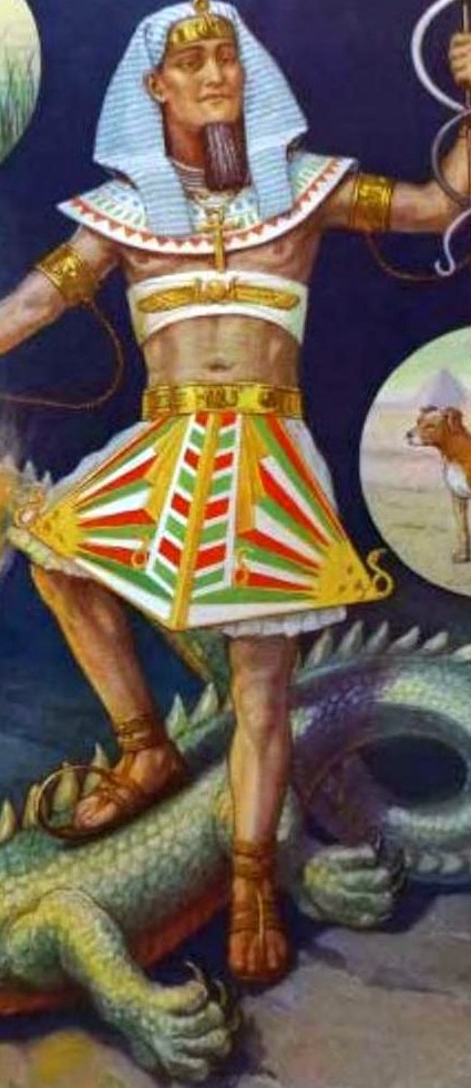 The Divine in Hermes Standing upon the Back of Typhon
