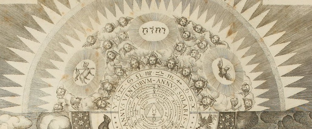 The Sun in The operation of the sun, with the Emerald Tablet under it