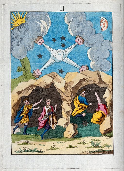 The Magi Sheltering in a Cave