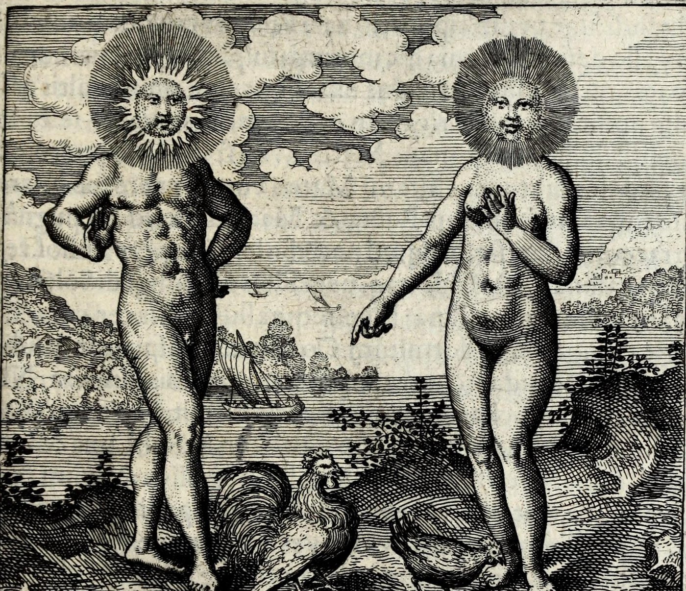 Sol indiget lunâ, ut gallus gallinâ