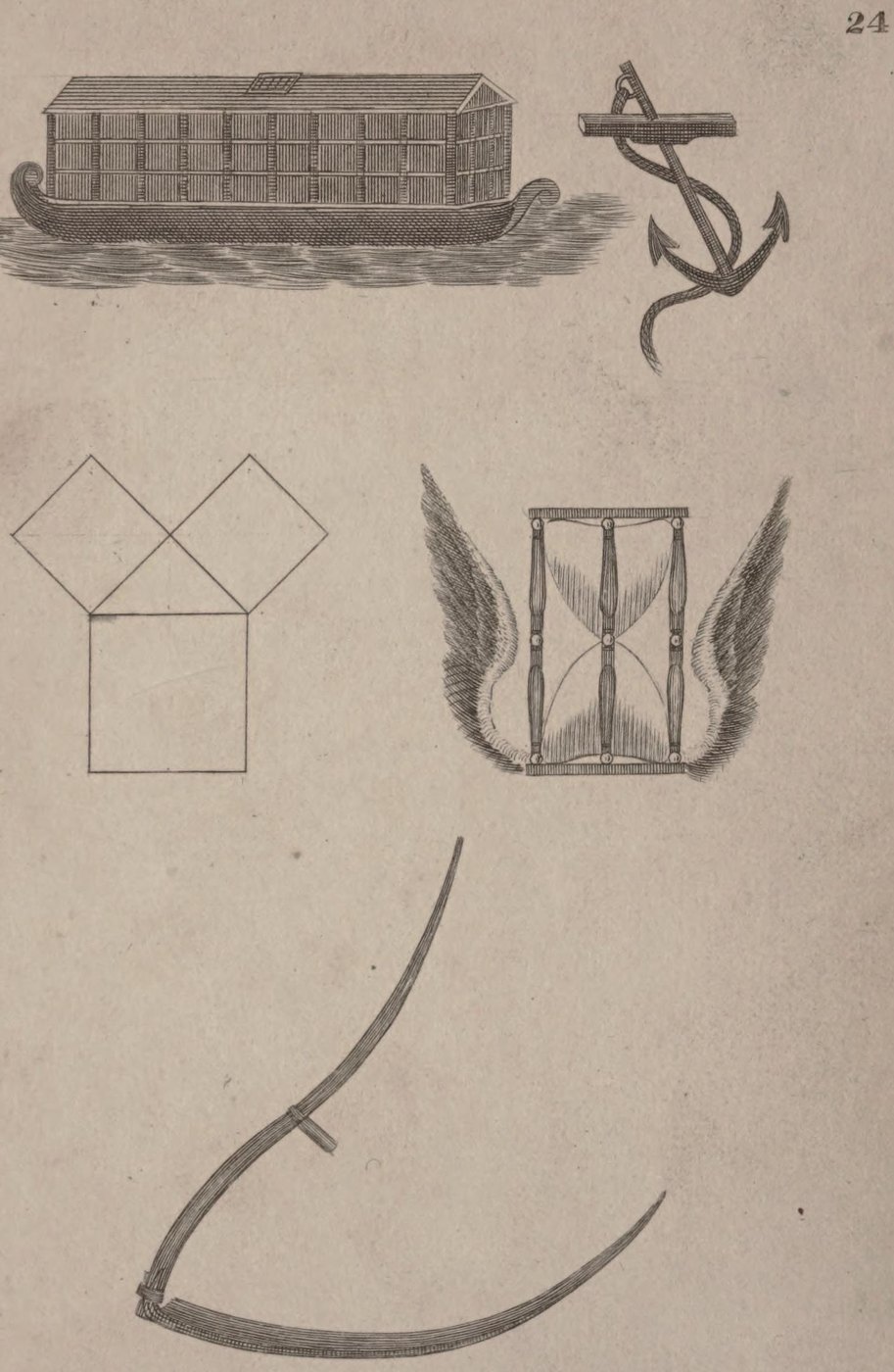The Anchor and the Ark, the Forty-seventh Problem, the Hourglass and the Scythe
