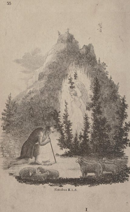 The Burning Bush, Jeremy L. Cross, compiler; engraved by Amos Doolittle, 1826 printing, first published 1819