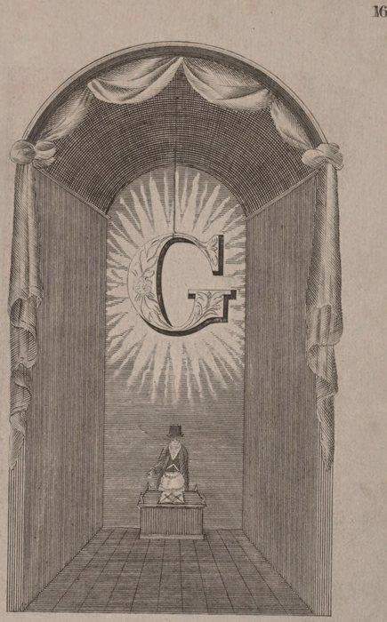 The Letter G, Jeremy L. Cross, compiler; engraved by Amos Doolittle, 1826 printing, first published 1819