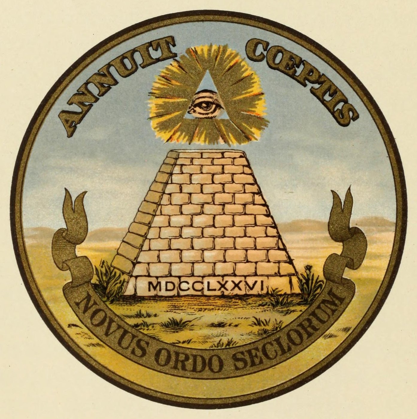 The Great Seal of the United States, the reverse
